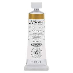 Schmincke Norma Professional Oil Paint - Classic Gold, 35 ml, Tube