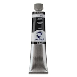 Van Gogh Oil Paint - Lamp Black, 200 ml tube