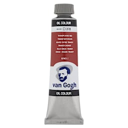 Van Gogh Oil Paint - Transparent Oxide Red, 40 ml Tube