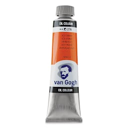 Van Gogh Oil Paint - Azo Orange, 40 ml tube