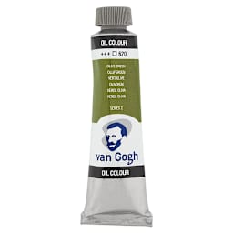 Van Gogh Oil Paint - Permanent Olive Green, 40 ml Tube