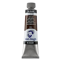 Van Gogh Oil Paint - Burnt Umber, 40 ml tube