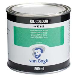 Van Gogh Oil Colors Permanent Green Medium