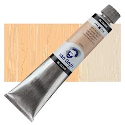 Van Gogh Oil Paint - Naples Yellow Red, 200 ml tube and swatch