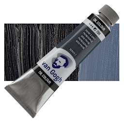 Van Gogh Oil Paint - Paynes Grey, 40 ml tube and swatch