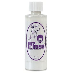 Bob Ross Liquid Acrylic - White, 4 oz bottle