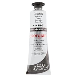Daler-Rowney Georgian Oil Color - Zinc White, 38 ml tube