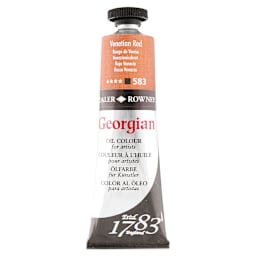 Daler-Rowney Georgian Oil Color - Venetian Red, 38 ml tube