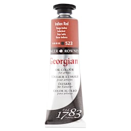 Daler-Rowney Georgian Oil Color - Indian Red, 38 ml tube