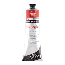 Daler-Rowney Georgian Oil Color - Cadmium Red, 225 ml tube