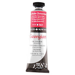 Daler-Rowney Georgian Oil Color - Rose Madder (Quinacridone), 38 ml tube