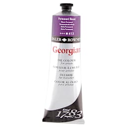 Daler-Rowney Georgian Oil Color - Permanent Mauve, 225 ml tube