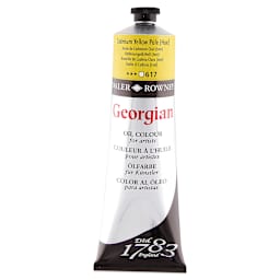 Daler-Rowney Georgian Oil Color - Cadmium Yellow Pale Hue, 225 ml tube