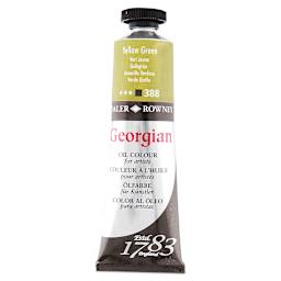 Daler-Rowney Georgian Oil Color - Yellow Green, 38 ml tube