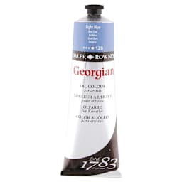 Daler-Rowney Georgian Oil Color - Light Blue, 225 ml tube