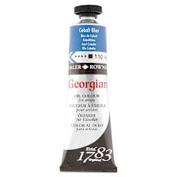 Daler-Rowney Georgian Oil Color - Cobalt Blue, 38 ml tube