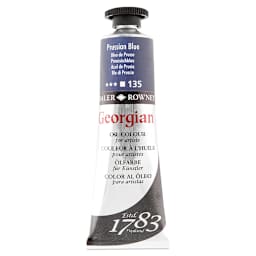 Daler-Rowney Georgian Oil Color - Prussian Blue, 38 ml tube