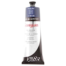 Daler-Rowney Georgian Oil Color - Prussian Blue, 225 ml tube