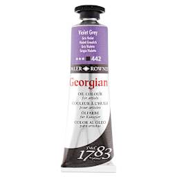 Daler-Rowney Georgian Oil Color - Violet Grey, 38 ml tube