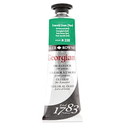 Daler-Rowney Georgian Oil Color - Emerald Green Hue, 38 ml tube