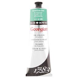Daler-Rowney Georgian Oil Color - Emerald Green Hue, 225 ml tube