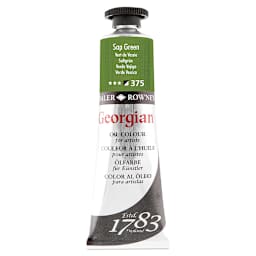 Daler-Rowney Georgian Oil Color - Sap Green, 38 ml tube