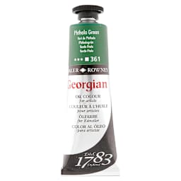 Daler-Rowney Georgian Oil Color - Phthalo Green, 38 ml tube