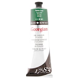 Daler-Rowney Georgian Oil Color - Phthalo Green, 225 ml tube