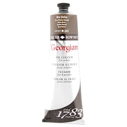 Daler-Rowney Georgian Oil Color - Raw Umber, 225  ml tube