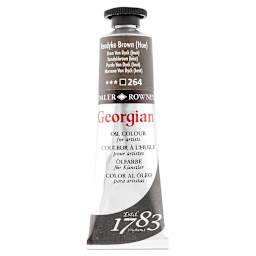 Daler-Rowney Georgian Oil Color - Vandyke Brown Hue, 38 ml tube