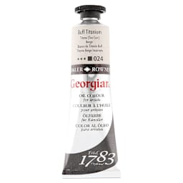 Daler-Rowney Georgian Oil Color - Buff Titanium, 38 ml tube