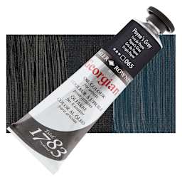 Daler-Rowney Georgian Oil Color - Payne's Gray, 38 ml tube and swatch