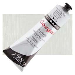 Daler-Rowney Georgian Oil Color - Underpainting White, 225 ml tube and swatch
