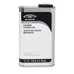 Winsor & Newton Refined Linseed Oil - 1 L bottle