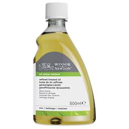 Winsor & Newton Refined Linseed Oil - 500 ml bottle