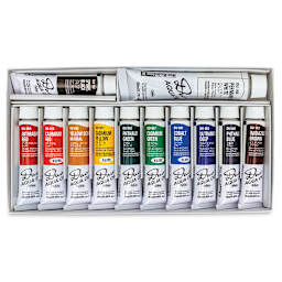 Holbein Duo Aqua Water Soluble Oils - Set of 12, Elite Colors, 20 ml