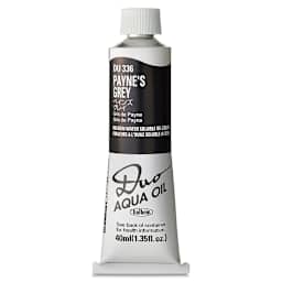 Holbein Duo Aqua Water Soluble Oils - Payne's Gray, 40 ml