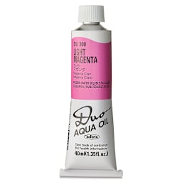 Holbein Duo Aqua Water Soluble Oils - Light Magenta, 40 ml