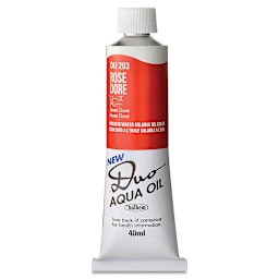 Holbein Duo Aqua Water Soluble Oils - Rose Dore, 40 ml tube