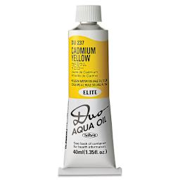Holbein Duo Aqua Water Soluble Oils - Cadmium Yellow, 40 ml tube