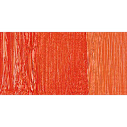 Holbein Duo Aqua Water Soluble Oil Paint - Imidazolone Orange swatch