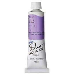 Holbein Duo Aqua Water Soluble Oils - Lilac, 40 ml tube