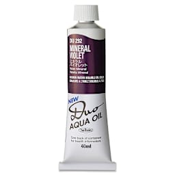 Holbein Duo Aqua Water Soluble Oils - Mineral Violet, 40 ml tube
