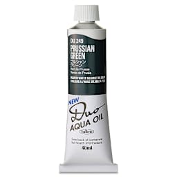 Holbein Duo Aqua Water Soluble Oils - Prussian Green, 40 ml tube