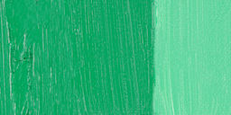 Holbein Duo Aqua Water Soluble Oil Paint - Emerald Green Nova swatch