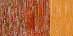 Holbein Duo Aqua Water Soluble Oil Paint - Quinacridone Gold swatch