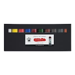Old Holland Classic Oil Color - Introductory Box Set, Set of 10 Colors, 40 ml tubes front of package