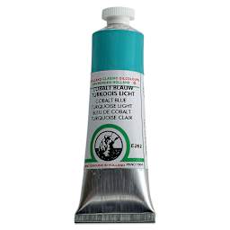 Old Holland Classic Oil Color - Cobalt Blue Turquoise Light, 40 ml tube