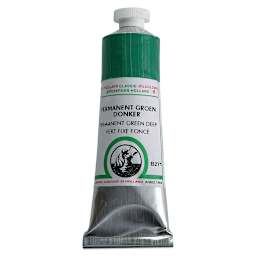 Old Holland Classic Oil Color - Permanent Green Deep, 40 ml tube