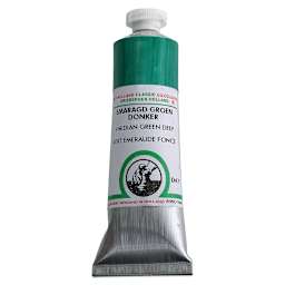 Old Holland Classic Oil Color - Viridian Green Deep, 40 ml tube